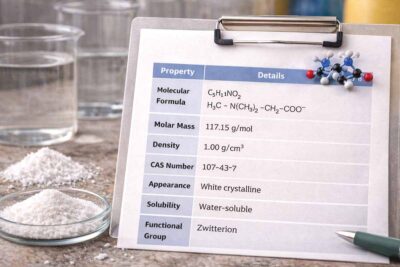 ساختار شیمیایی و ویژگیهای Betaine